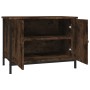 Mueble de TV madera contrachapada roble ahumado 60x35x45 cm en Muebles TV | Comprar online en Foru.es