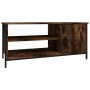 Mueble de TV madera contrachapada roble ahumado 100x40x45 cm en Muebles TV | Comprar online en Foru.es