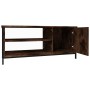 Mueble de TV madera contrachapada roble ahumado 100x40x45 cm en Muebles TV | Comprar online en Foru.es