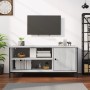 Mueble de TV madera contrachapada gris Sonoma 100x40x45 cm en Muebles TV | Comprar online en Foru.es