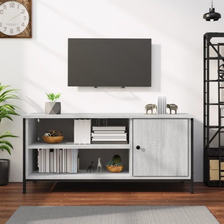 Mueble de TV madera contrachapada gris Sonoma 100x40x45 cm en Muebles TV | Comprar online en Foru.es