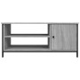 Mueble de TV madera contrachapada gris Sonoma 100x40x45 cm en Muebles TV | Comprar online en Foru.es