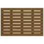 Cabecero cama pared madera maciza pino marrón miel 96x3x63 cm de vidaXL, Cabeceros y pies de cama - Ref: Foro24-824726, Preci...