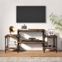 Mueble para TV madera contrachapada roble ahumado 117x35x52 cm en Muebles TV | Comprar online en Foru.es