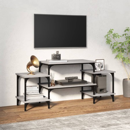 Mueble para TV madera contrachapada gris Sonoma 117x35x52 cm en Muebles TV | Comprar online en Foru.es