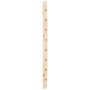 Cabecero de cama de pared madera maciza de pino 81x3x63 cm de vidaXL, Cabeceros y pies de cama - Ref: Foro24-824743, Precio: ...