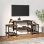 Mueble para TV madera contrachapada roble marrón 117x35x52 cm en Muebles TV | Comprar online en Foru.es