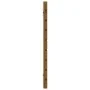 Wandbett-Kopfteil aus massivem Kiefernholz, honigbraun, 126 x 3 x 63 cm von vidaXL, Kopf- und Fußteile - Ref: Foro24-824731, ...