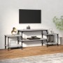 Mueble para TV madera contrachapada gris Sonoma 157x35x52 cm en Muebles TV | Comprar online en Foru.es