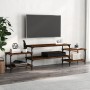 Mueble para TV madera contrachapada roble marrón 197x35x52 cm en Muebles TV | Comprar online en Foru.es