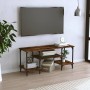 Mueble de TV madera contrachapada roble ahumado 102x35x45,5 cm en Muebles TV | Comprar online en Foru.es