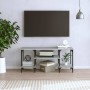 Mueble de TV madera contrachapada gris Sonoma 102x35x45,5 cm en Muebles TV | Comprar online en Foru.es
