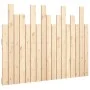 Cabecero de cama de pared madera maciza de pino 108x3x80 cm de vidaXL, Cabeceros y pies de cama - Ref: Foro24-824773, Precio:...