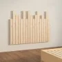 Cabecero de cama de pared madera maciza de pino 108x3x80 cm de vidaXL, Cabeceros y pies de cama - Ref: Foro24-824773, Precio:...