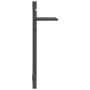 Estantes mesitas de pared 2 uds madera maciza de pino gris de vidaXL, Estantes y estanterías - Ref: Foro24-824770, Precio: 49...