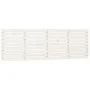 Solid white pine wood wall bed headboard 166x3x63 cm by vidaXL, Headboards and footboards - Ref: Foro24-824749, Price: 78,80 ...