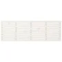 Solid white pine wood wall bed headboard 166x3x63 cm by vidaXL, Headboards and footboards - Ref: Foro24-824749, Price: 78,80 ...