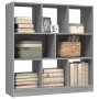 Estantería madera contrachapada gris Sonoma 97,5x29,5x100 cm en Librerías y estanterías | Comprar online en Foru.es