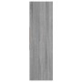 Estantería madera contrachapada gris Sonoma 97,5x29,5x100 cm en Librerías y estanterías | Comprar online en Foru.es