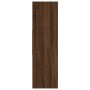 Estantería madera contrachapada marrón roble 97,5x29,5x100 cm en Librerías y estanterías | Comprar online en Foru.es