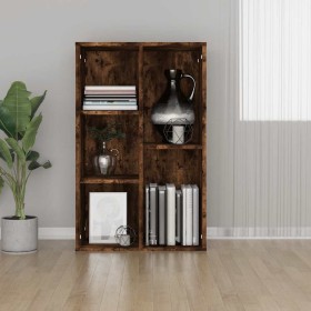 Estantería/Aparador madera contrachapada roble humo 50x25x80 cm en Librerías y estanterías | Comprar online en Foru.es