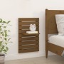Estantes mesitas pared 2 uds madera maciza de pino marrón miel de vidaXL, Estantes y estanterías - Ref: Foro24-824771, Precio...