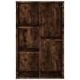 Estantería/Aparador madera contrachapada roble humo 50x25x80 cm en Librerías y estanterías | Comprar online en Foru.es