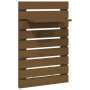 Estantes mesitas pared 2 uds madera maciza de pino marrón miel de vidaXL, Estantes y estanterías - Ref: Foro24-824771, Precio...