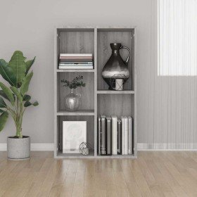 Estantería/Aparador madera contrachapada gris Sonoma 50x25x80cm en Librerías y estanterías | Comprar online en Foru.es