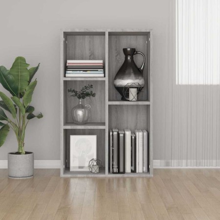 Estantería/Aparador madera contrachapada gris Sonoma 50x25x80cm en Librerías y estanterías | Comprar online en Foru.es