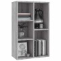 Estantería/Aparador madera contrachapada gris Sonoma 50x25x80cm en Librerías y estanterías | Comprar online en Foru.es