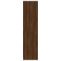 Armario madera contrachapada color roble marrón 100x50x200 cm en Armarios roperos | Comprar online en Foru.es