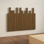 Wandbett-Kopfteil aus massivem Kiefernholz, honigbraun, 108 x 3 x 80 cm von vidaXL, Kopf- und Fußteile - Ref: Foro24-824776, ...