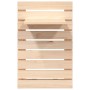 Estantes mesitas de pared 2 uds madera maciza de pino de vidaXL, Estantes y estanterías - Ref: Foro24-824768, Precio: 51,21 €...