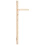 Estantes mesitas de pared 2 uds madera maciza de pino de vidaXL, Estantes y estanterías - Ref: Foro24-824768, Precio: 51,21 €...