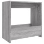 Mesa auxiliar madera contrachapada gris Sonoma 50x26x50 cm en Mesas auxiliares | Comprar online en Foru.es