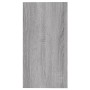 Mesa auxiliar madera contrachapada gris Sonoma 50x26x50 cm en Mesas auxiliares | Comprar online en Foru.es
