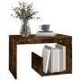 Mesa auxiliar madera contrachapada roble ahumado 59x36x38 cm en Mesas auxiliares | Comprar online en Foru.es