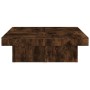 Mesa de centro madera contrachapada roble ahumado 90x90x28 cm en Mesas de centro | Comprar online en Foru.es