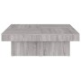 Mesa de centro madera contrachapada gris Sonoma 90x90x28 cm en Mesas de centro | Comprar online en Foru.es