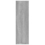 Estante pared 2 uds madera contrachapada gris Sonoma 50x15x50cm en Estanterías | Comprar online en Foru.es