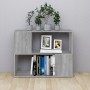 Estantería/divisor de espacios gris Sonoma 80x24x63 cm en Librerías y estanterías | Comprar online en Foru.es