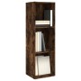 Estantería/mueble de TV madera roble ahumado 36x30x114 cm en Librerías y estanterías | Comprar online en Foru.es