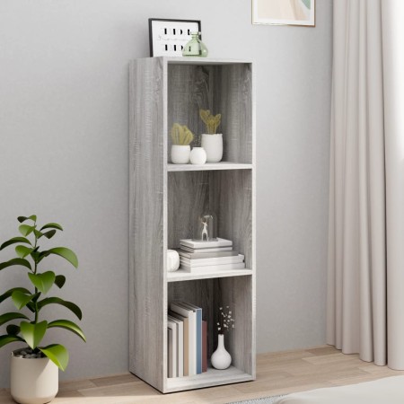 Estantería/mueble de TV contrachapada gris Sonoma 36x30x114 cm en Librerías y estanterías | Comprar online en Foru.es
