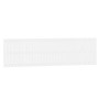 Cabecero de cama pared madera maciza pino blanco 204x3x60 cm de vidaXL, Cabeceros y pies de cama - Ref: Foro24-824829, Precio...