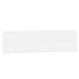 Cabecero de cama pared madera maciza pino blanco 204x3x60 cm de vidaXL, Cabeceros y pies de cama - Ref: Foro24-824829, Precio...