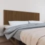 Solid pine wood bed headboard honey brown 204x3x60 cm by vidaXL, Headboards and footboards - Ref: Foro24-824831, Price: 100,3...