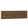 Cabecero de cama madera maciza pino marrón miel 204x3x60 cm de vidaXL, Cabeceros y pies de cama - Ref: Foro24-824831, Precio:...