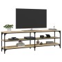 Mueble de TV madera contrachapada roble Sonoma 160x30x50 cm en Muebles TV | Comprar online en Foru.es