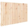 Cabecero de cama de pared madera maciza de pino 108x3x60 cm de vidaXL, Cabeceros y pies de cama - Ref: Foro24-824823, Precio:...